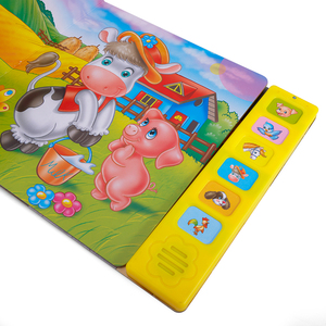 Impression de livres personnalisés en gros, livre musical avec son, livre électronique d'éducation précoce, livre sonore audio pour enfants - Product Image 5
