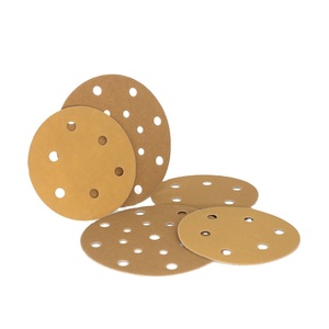 5 дюймов 125 мм наждачная бумага с крючками и петлями Автомобильная наждачная бумага Флокированная наждачная бумага - Product Image 1