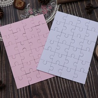 Nuovo taglio metallo muore stampo Scrapbooking carta invito decorazione regalo rettangolare Puzzle Scrapbooking taglio muore