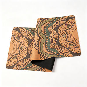 Tapete de Yoga de Corcho con Logotipo Personalizado, Base de Goma Sostenible Antideslizante de 3 mm para Pilates, Venta al por Mayor de Fábrica - Product Image 2