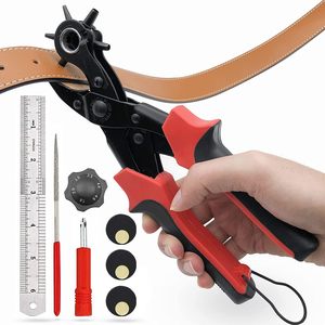 Kit di pinze per punzonatura Premium per fori nelle cinture in pelle-utensili per punzonatura in pelle Premium - Product Image 5