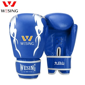 Gants de <span class=keywords><strong>boxe</strong></span> professionnels Wesing avec logo personnalisé, fabriqués en usine, 6 <span class=keywords><strong>oz</strong></span> - Product Image 4