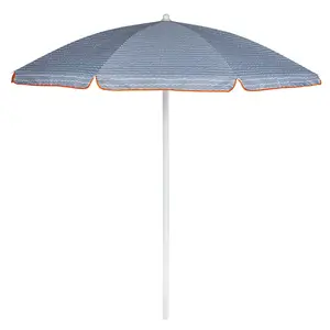 1.6M Waterdichte Strandparasol Groothandel Compact Buiten Parasol Zon Uv Bescherming Verstelbare Kanteling Reizen Zomer Strandparasols