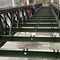 Puente de Arco de Acero Directo de Fábrica con Protección Anticorrosión y Larga Vida Útil
