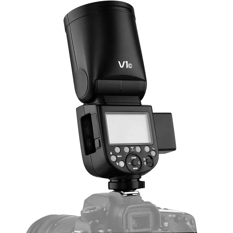 Godox TTL Li-Ion круглая головка вспышка для камеры V1 C/N/S/F/O/P для Canon,Sony,FUJI,Pentax,Olympus и Panasonic Speedlite Light