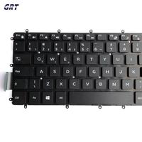 لوحة مفاتيح لابتوب Sunrex لجهاز DELL Inspiron 13 7368 7370 7373 7375 7378 باللون الأسود 0H4XRJ BR