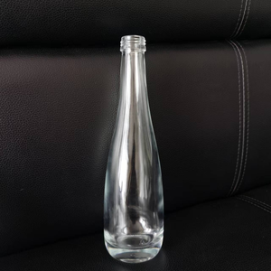 Botella <span class=keywords><strong>de</strong></span> Agua <span class=keywords><strong>de</strong></span> Vidrio <span class=keywords><strong>de</strong></span> Lujo <span class=keywords><strong>de</strong></span> Alta Calidad, 330ml/500ml, Transparente o Esmerilada, Color Personalizado, Tapa con Rosca, Tapa <span class=keywords><strong>de</strong></span> Marca, Reutilizable para Hotel, para Brandy - Product Image 6