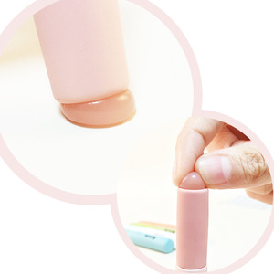 Pincel de Labios Portátil de Silicona con Tapa, Aplicador de Dedo de Cabeza Redonda, Brocha de Maquillaje para Difuminar Lápiz Labial y Corrector, Herramienta Cosmética - Product Image 4