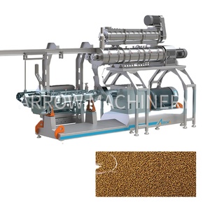 Extrusora de alimentación de animales acuáticos Máquina para hacer piensos de camarones Máquina de molino de pellets de peces que se hunden - Product Image 1
