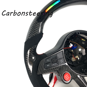 Accessori Auto per <span class=keywords><strong>Alfa</strong></span> <span class=keywords><strong>Romeo</strong></span>: Volante Personalizzato in Fibra di Carbonio per Giulia 952 Quadrifoglio QV Veloce <span class=keywords><strong>Stelvio</strong></span> - Miglioramento Interni - Product Image 4