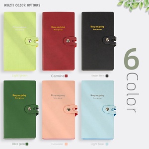 Planificateur quotidien, agenda <span class=keywords><strong>de</strong></span> 100 jours, manuel <span class=keywords><strong>de</strong></span> travail, bloc-notes en cuir A6, feuilles mobiles autocollantes magnétiques, personnalisable, marque YX - Product Image 4