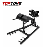 TOPTONS Équipement de fitness commercial réglable Glute Ham Developer GHD, Chaise romaine multifonctionnelle pour hyperextension pour salle de sport