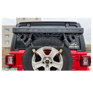 Panier de toit en aluminium de haute qualité pour pneu de secours, modèle 6021, pour Wrangler JK JL TJ YJ, Ford <span class=keywords><strong>Mustang</strong></span>, Caravans, Reynol - Product Image 2