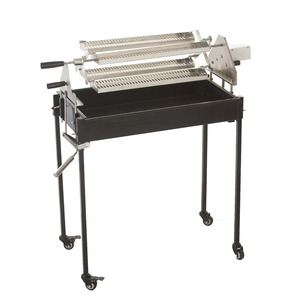 Plateau de rôtissoire rotatif et extensible réglable pour <span class=keywords><strong>barbecue</strong></span>, carrousel à porc, Rib-O-Lator réglable pour <span class=keywords><strong>barbecue</strong></span> à gaz <span class=keywords><strong>Weber</strong></span> Kettle - Product Image 5