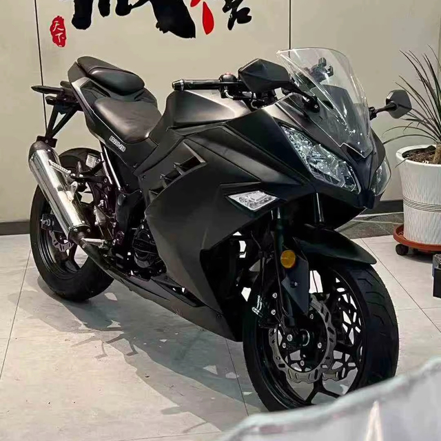 Ninja Kawasaki H2 Sportbikes Twin Cylinder Electric Scooter Small Size High Performance Highway Race Motorcycle