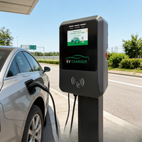 Estación de Carga para Vehículos Eléctricos Jinghu para Exteriores, 7-22kW, Tipo 2, Enchufe de Pared, Plataforma OCPP Lista para Usar, Resistente a la Intemperie IP54, TA-AC-P-P