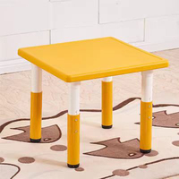 Table et chaises en plastique colorées pour enfants, mobilier préscolaire, ensemble de tables et chaises d'école, mobilier de maternelle