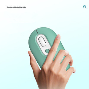 Nuevo ratón inalámbrico adecuado para Huawei para Apple para <span class=keywords><strong>Xiaomi</strong></span> Girls recargable silencioso diente azul ratón inalámbrico de modo Dual - Product Image 2