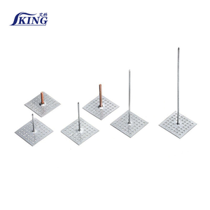 Clous d'isolation en acier robustes IKING avec rondelles à dôme pour fixation CVC - Product Image 4