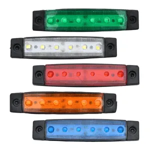 Auto-Accessoires Led12v 24V Truck Zijlichtbreedte Indicator, Vrachtwagen Achterlicht, Veiligheidssignaal Waarschuwingslicht