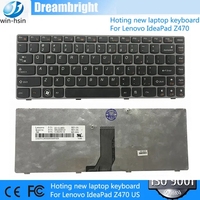 Clavier de haute qualité pour Lenovo Z470 Z475 Z375 Z370 Z370A Z470AX Z470G/K Z475A