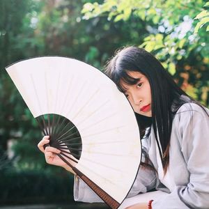 Custom New Customized Handheld Fabric Folding Fans for Promotion <b>Gift</b> Hand Fan - Product Image 2
