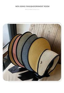 Big Brim Foldable Empty Top Beach Sun <b>Hat</b> Uv protection <b>Straw</b> Sun <b>Hats</b> for Women Summer Sun Visor Cap - Product Image 2