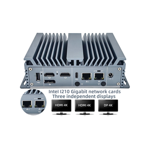 มินิพีซีอุตสาหกรรมราคาประหยัด เจนเนอเรชั่น 12 รุ่น N300 N100 N200  2 พอร์ตแลน DDR5 16GB พกพาสะดวก - Product Image 1