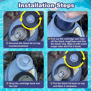 Remplacement de la <span class=keywords><strong>cartouche</strong></span> minérale <span class=keywords><strong>Nature2</strong></span> Duoclear 45 W28000 W28001 <span class=keywords><strong>Cartouche</strong></span> minérale Natures 2 pour piscine - Product Image 4