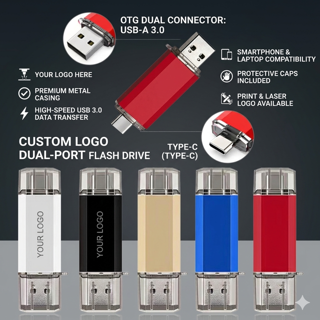 High-speed Custom Logo 2gb 4gb 8gb USB Flash Drives 16 32 64 2.0 / 3.0 Memory Pendrive OTG Type C Usb Flash Pen Drive
