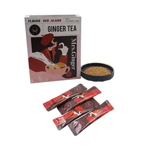 Chinese solid beverage red jujube ginger crystal tea by machine