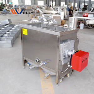 Máquina blanqueadora de gran capacidad para espárragos, setas shiitake, larvas, bolas de tapioca, pan, frutas y repollo - Product Image 5