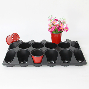 Plateau pour nouveaux pots carrés durs, 18 trous, plateau de transport de <span class=keywords><strong>navette</strong></span>, plateau de transport - Product Image 1