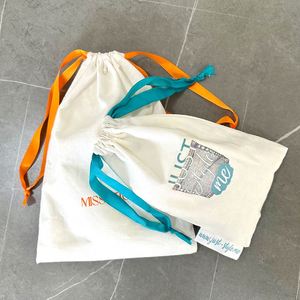 Wholesale Small Moq Natural Color Cotton Packaging <b>Pouch</b> Customized Canvas Gift Bag Cotton <b>Drawstring</b> <b>Pouch</b> for Jewelry - Product Image 3