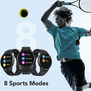 Montre connectée à écran rond la plus vendue par ODM/OEM, surveillance de la fréquence cardiaque, suivi de l'activité physique, suivi du sommeil, étanche à l'eau - Product Image 3