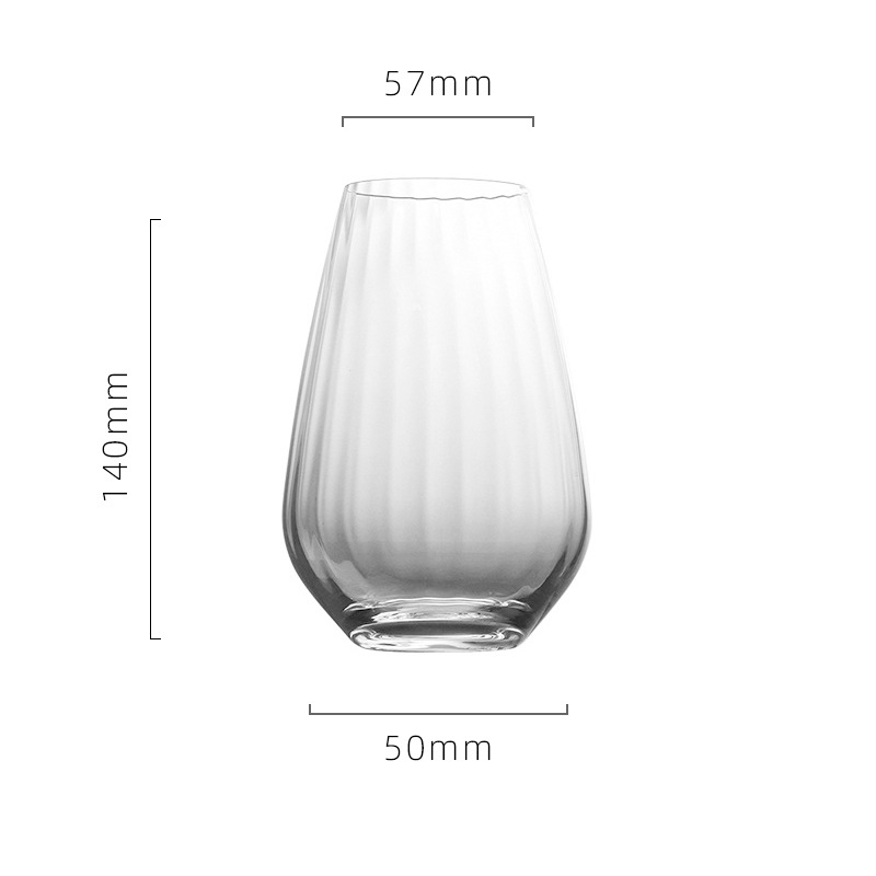 Large whiskey glass