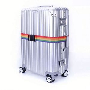 Premium Quality Single Tier Luggage Strap Polypropylene Fabric 5x200cm Durable & Adjustable for <b>Suitcase</b> Travel - Product Image 4