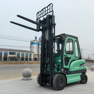 Sıcak Fırsat Kapalı Kabinli Dört Tekerlekli 2.5 <span class=keywords><strong>Ton</strong></span> Yüksek Verimli Lityum Bataryalı Forklift <span class=keywords><strong>4.5</strong></span> m Triplex Mastlı - Product Image 5