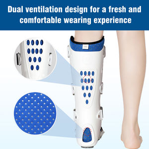 Verstelbare Orthopedische Enkelsteun <span class=keywords><strong>Brace</strong></span> Orthese Voor Fractuur Rollator Verstuikte Enkel Revalidatie Bescherming - Product Image 4