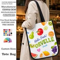 Sac en non-tissé PP sur mesure, sac fourre-tout en non-tissé laminé, recyclable, écologique, réutilisable, avec sangle de transport et impression de logo