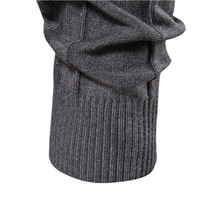 Pull tricoté décontracté à col roulé uni pour homme, best-seller automne, chaud, personnalisable, directement de l'usine
