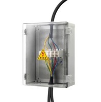 Boîtier d'alimentation étanche en plastique PHLTD, transformateur de surveillance extérieur étanche 24V 150W, convertisseur 220V vers 12V DC