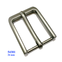 Usine Matt Gunmetal Pin Boucles Matériel Boucle De Ceinture Accessoires