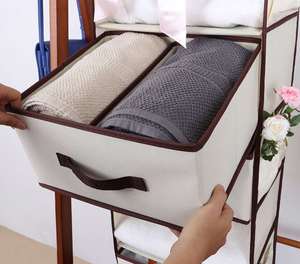 Simple Houseware 6 <b>Shelves</b> Mesh Hanging Closet Organizer Bedroom Furniture Wardrobe Home Furniture Modern <b>Plastic</b> - Product Image 3
