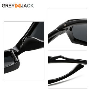Gafas de Sol Deportivas Grises Jack TR90 Polarizadas UV400 para Ciclismo al Aire Libre, Conducción, Pesca, Protección Solar - Product Image 2