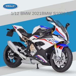 WELLY 1:12 B-<span class=keywords><strong>M</strong></span>-W 2021 S1000RR Modellino Moto da Corsa in Lega Pressofusa Modello di Moto Sportiva da Strada Simulazione da Collezione - Product Image 6