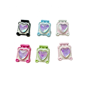 <span class=keywords><strong>Collier</strong></span> à breloques en alliage d'acier inoxydable avec perles DIY motif ours en peluche mignon, bijoux fins personnalisés, chaîne de téléphone, accessoires pour téléphones perlés - Product Image 6