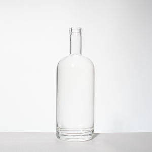 Nuova Elegante Bottiglia in Vetro Extra Flint RSG da 750ml con Tappo in Sughero Inciso per Acqua, Whisky, Vodka, Offerta Campione Gratuito - Product Image 2