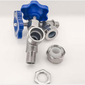 أنبوب زاوية لمستوى الماء من الفولاذ المقاوم للصدأ 304 مع نافذة لمراقبة مستوى الماء لملحقات مولد البخار والغلاية - Product Image 3