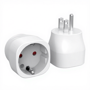 Travel <b>Plug</b> <b>Adapter</b> for Canada & USA Outlets US Standard ABS Material Short Circuit Protection - Product Image 2